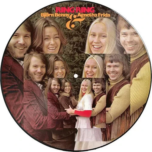 Виниловая пластинка ABBA - Ring Ring - Limited Picture Disc Pressing [New Vinyl LP] Ltd Ed, Picture