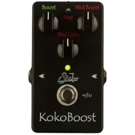 Педаль эффектов для электрогитары Suhr KokoBoost Black Edition Booster