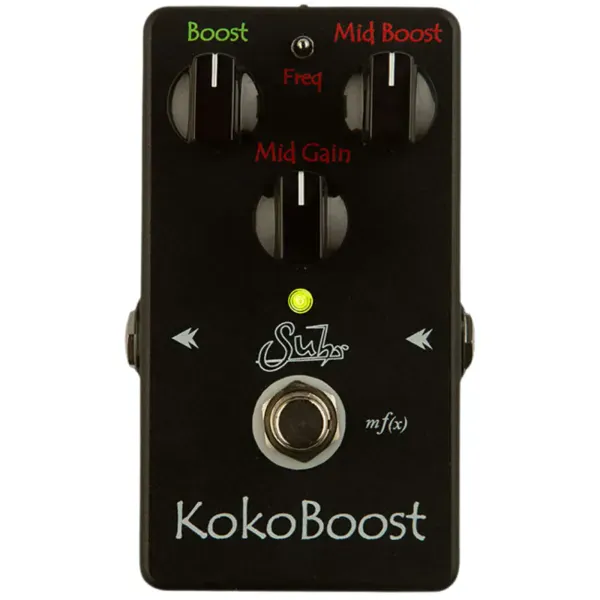 Педаль эффектов для электрогитары Suhr KokoBoost Black Edition Booster