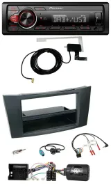 Автомагнитола для Mercedes E-Class W211 2002-2008 Pioneer 1DIN MP3 DAB USB