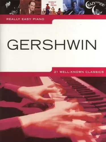 Ноты MusicSales REALLY EASY PIANO GERSHWIN PF BOOK