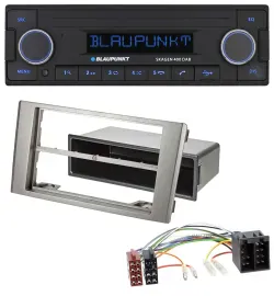 Blaupunkt DAB USB Bluetooth MP3 Autoradio für Iveco Daily (2006-2014) silber