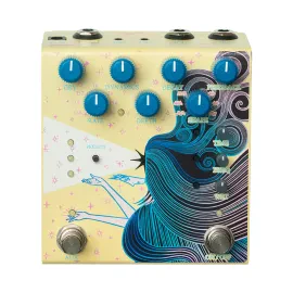 Педаль эффектов для электрогитары Old Blood Noise Endeavors Sunlight Yellow Stereo Dynamic Reverb