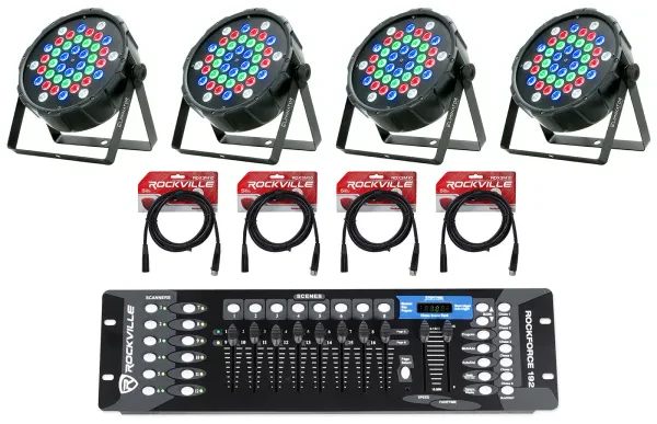 Комплект светового оборудования American DJ LP 42 RGBW+ROCKFORCE 192+RDX3M10