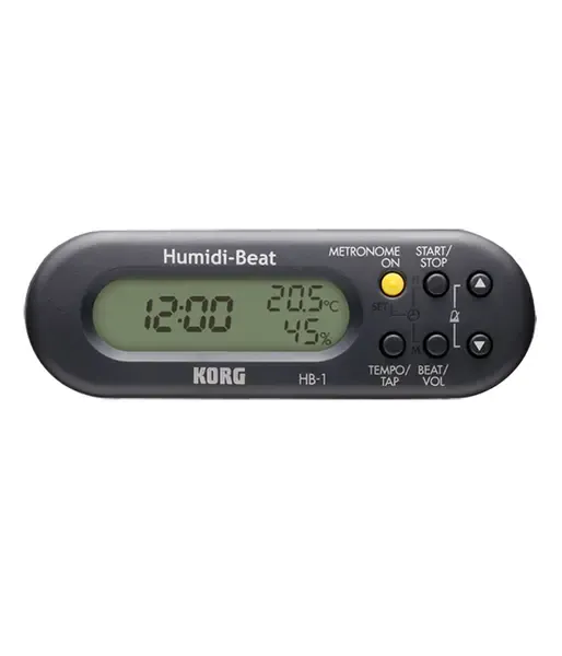 Метроном электронный Korg Humidibeat HB-1BK с датчиком влажности и температуры