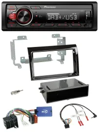 Автомагнитола для Fiat Ducato (2008–2011) Pioneer 1 DIN, DAB, USB, MP3, поддержка кнопок на руле