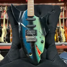 Электрогитара Jay Turser Shark HSS Blue China 2000s