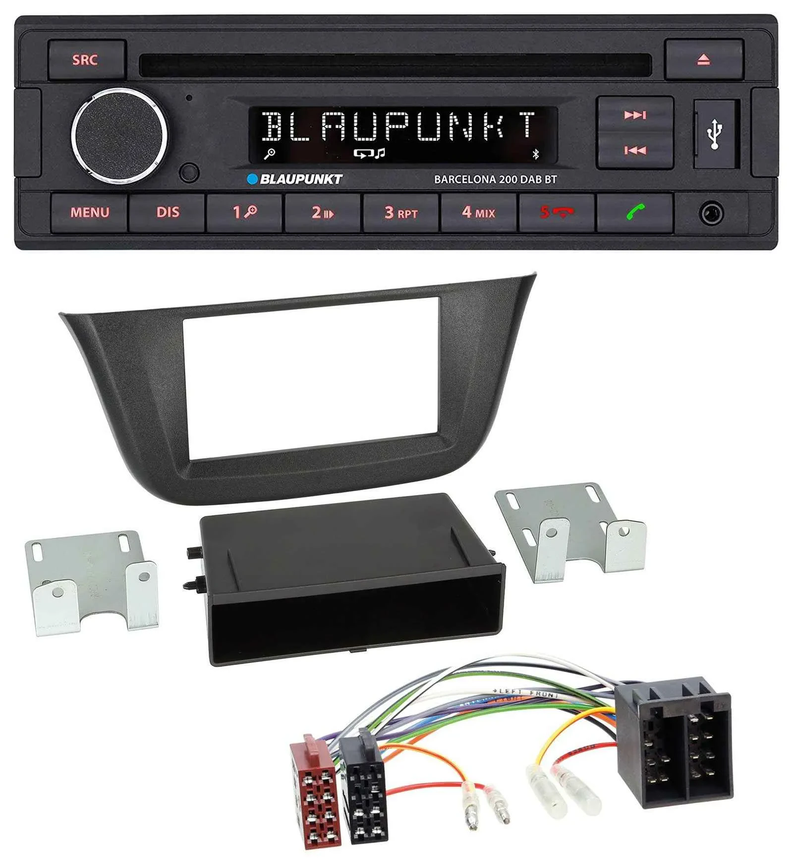 Автомагнитола для Iveco Daily Blaupunkt CD, USB, Bluetooth, MP3, DAB