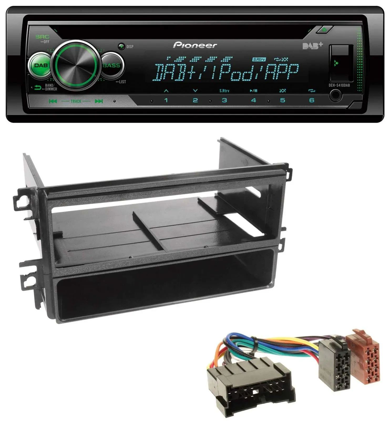 Автомагнитола Pioneer USB MP3 DAB AUX CD для Hyundai Santa Fe/Sonata (до 2005)