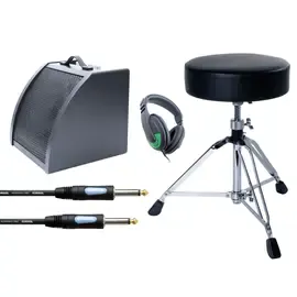 MUSIC STORE E-Drum Zubehör Pack 2 - Zubehör für Drums-Set