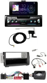 Автомагнитола для Kia Venga (2010–2019) Pioneer DAB, Bluetooth, USB, совместимая с кнопками на руле