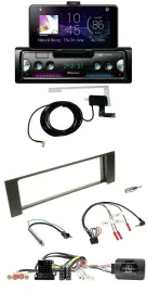 Pioneer DAB Bluetooth Lenkrad USB Autoradio für Audi A4 2000-2004 Can-Bus ISO