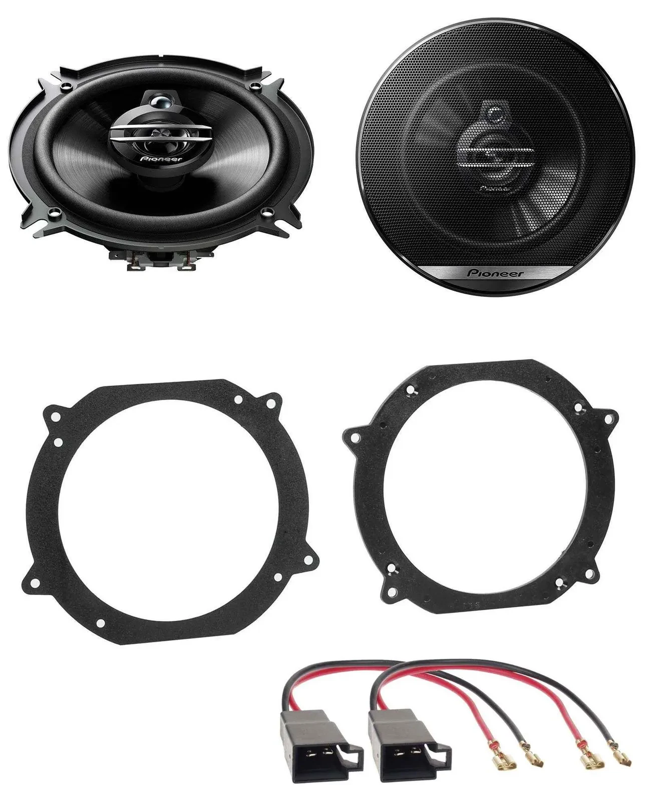 Pioneer 3-Wege 13cm 250Watt Lautsprecher für Volvo 740 760 850 940 960 Tür Front