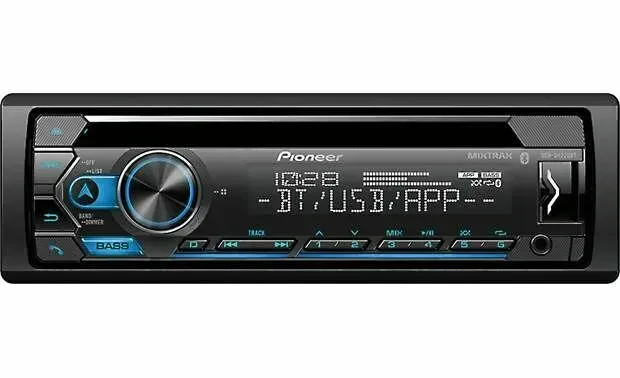 Автомагнитола Pioneer DEH-S4220BT 1-DIN, Bluetooth, CD