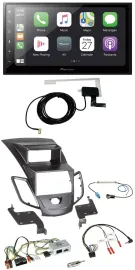 Pioneer USB Lenkrad 2DIN Bluetooth DAB Autoradio für Ford Fiesta 10-17 Display s