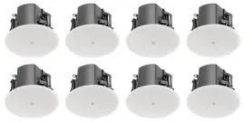 8 JBL Control 412C/T 3" Commercial 70v/8-ohm Ceiling Speakers For Restaurant/Bar