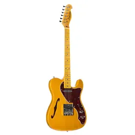 Электрогитара J&D Guitars TL Thinline Butterscotch Blonde