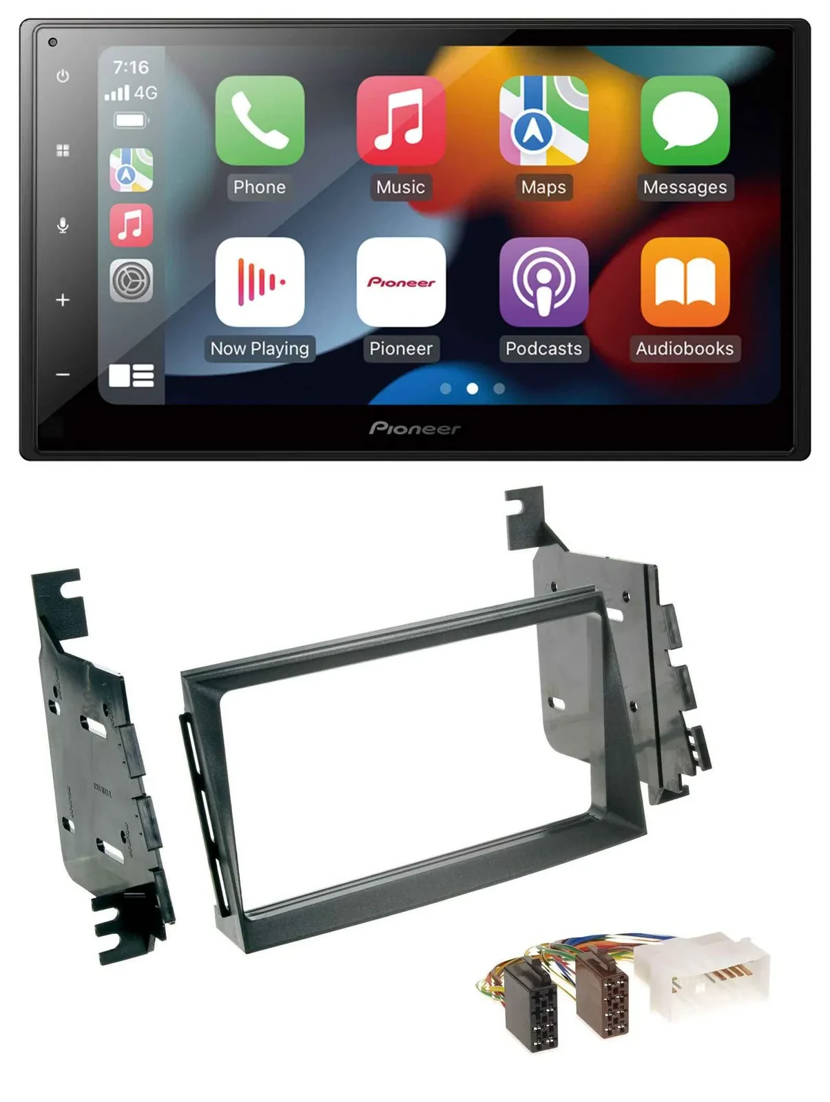 Автомагнитола для Hyundai Azera Pioneer 2DIN DAB Bluetooth USB MP3