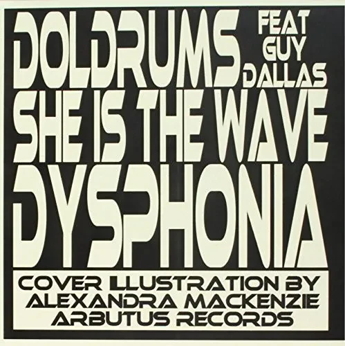 Виниловая пластинка Doldrums – She Is the Wave 7" (Релиз 2012)