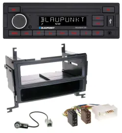 Автомагнитола для Hyundai Santa Fe (2007–2012) Blaupunkt MP3/USB/AUX 1-DIN