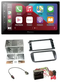 Автомагнитола Pioneer 2DIN, DAB, Bluetooth, USB, MP3 для Ford S‑Max/Mondeo (с 2007)