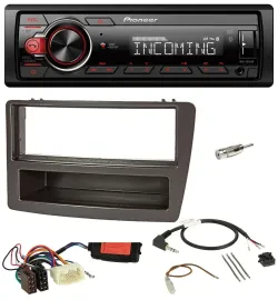 Автомагнитола Pioneer Bluetooth USB DAB для Honda Civic (2004–2006), антрацит