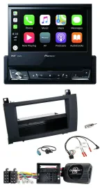 Pioneer DVD Bluetooth DAB USB Lenkrad Autoradio für Mercedes SLK R171 2008-2011