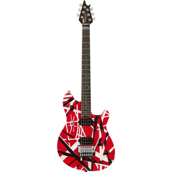 Электрогитара EVH Wolfgang Special Striped Series Red Black White