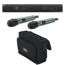 Sennheiser XSW 1-835 Dual-A Wireless Dual Handheld Microphone System, A: 548-572