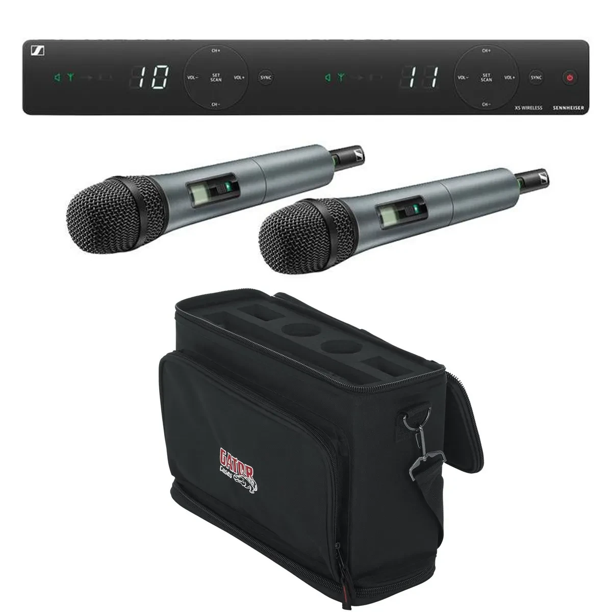 Микрофонная радиосистема Sennheiser XSW 1-835 DUAL-A K с чехлом