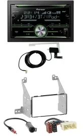 Pioneer CD USB MP3 Bluetooth 2DIN DAB Autoradio für Nissan Pathfinder 04-07