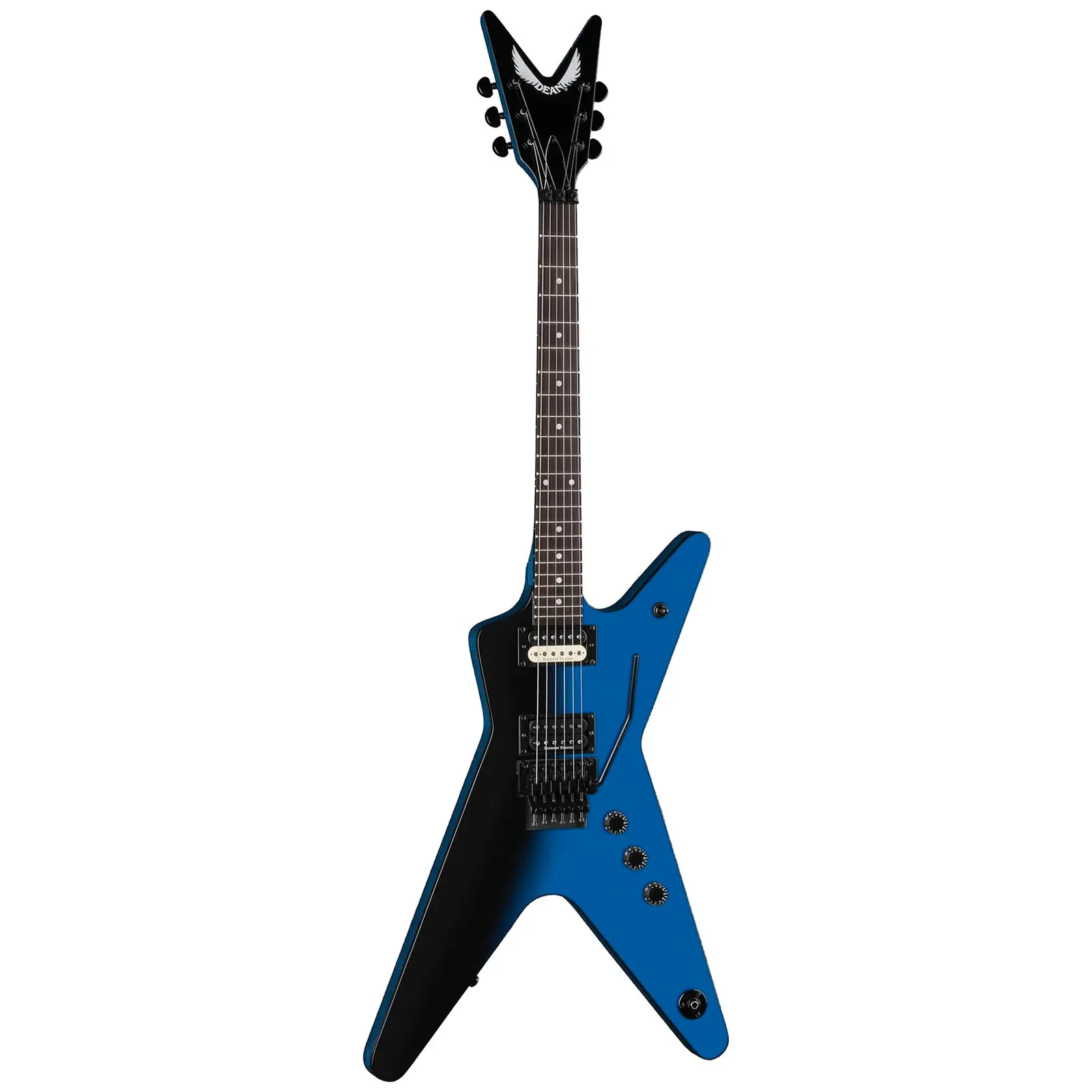 DEAN GUITARS ML 79 Floyd Duncans Black Blue Fade