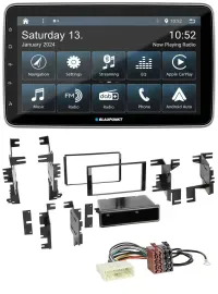 Blaupunkt USB DAB SD MP3 Bluetooth Autoradio für Nissan Versa ab 07 Xterra ab 13