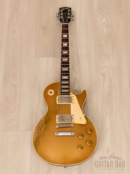 Электрогитара Gibson Les Paul Standard Goldtop Darkback, Dax & Co Heavy Aged Relic, Case 2010