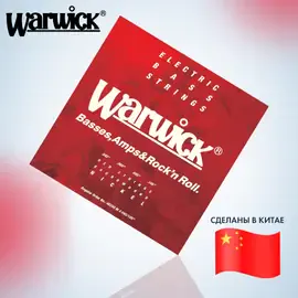 Струны для бас-гитары Warwick 46200 M 4 Red Label 45-105