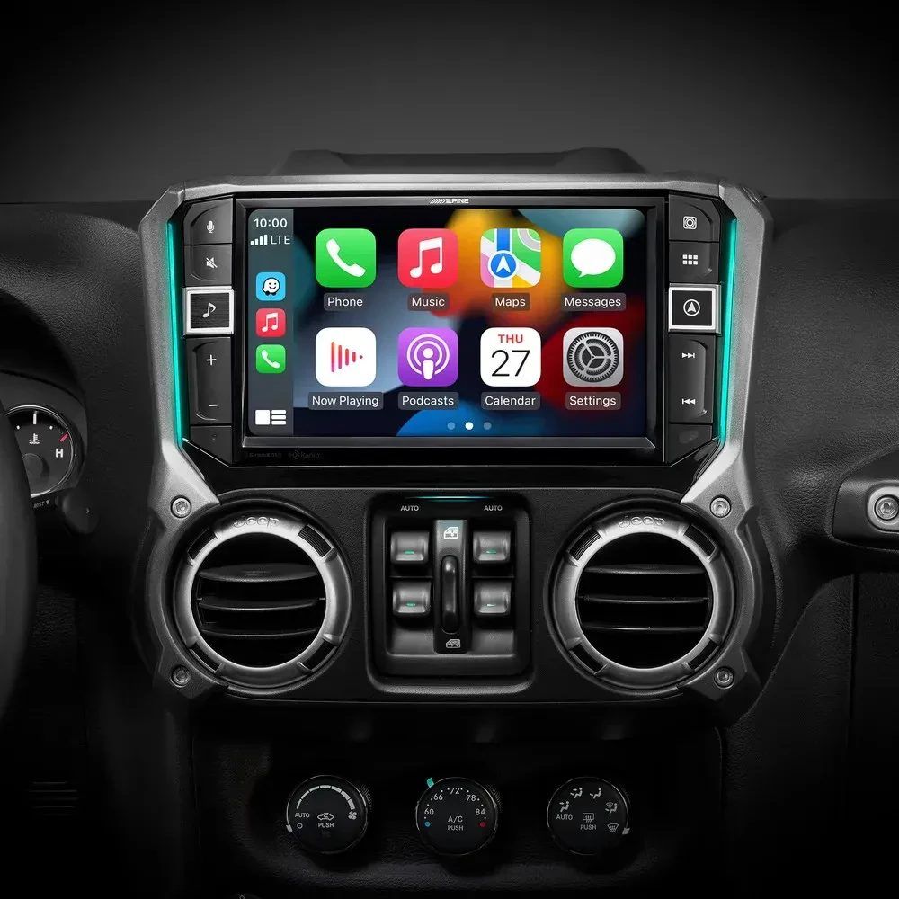 Автомагнитола для Jeep Wrangler JK (2011–2018) Alpine i509-WRA-JK 9"