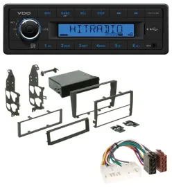VDO AUX 1DIN MP3 USB Autoradio für Lexus IS 300 (XE1, 2001-2005)
