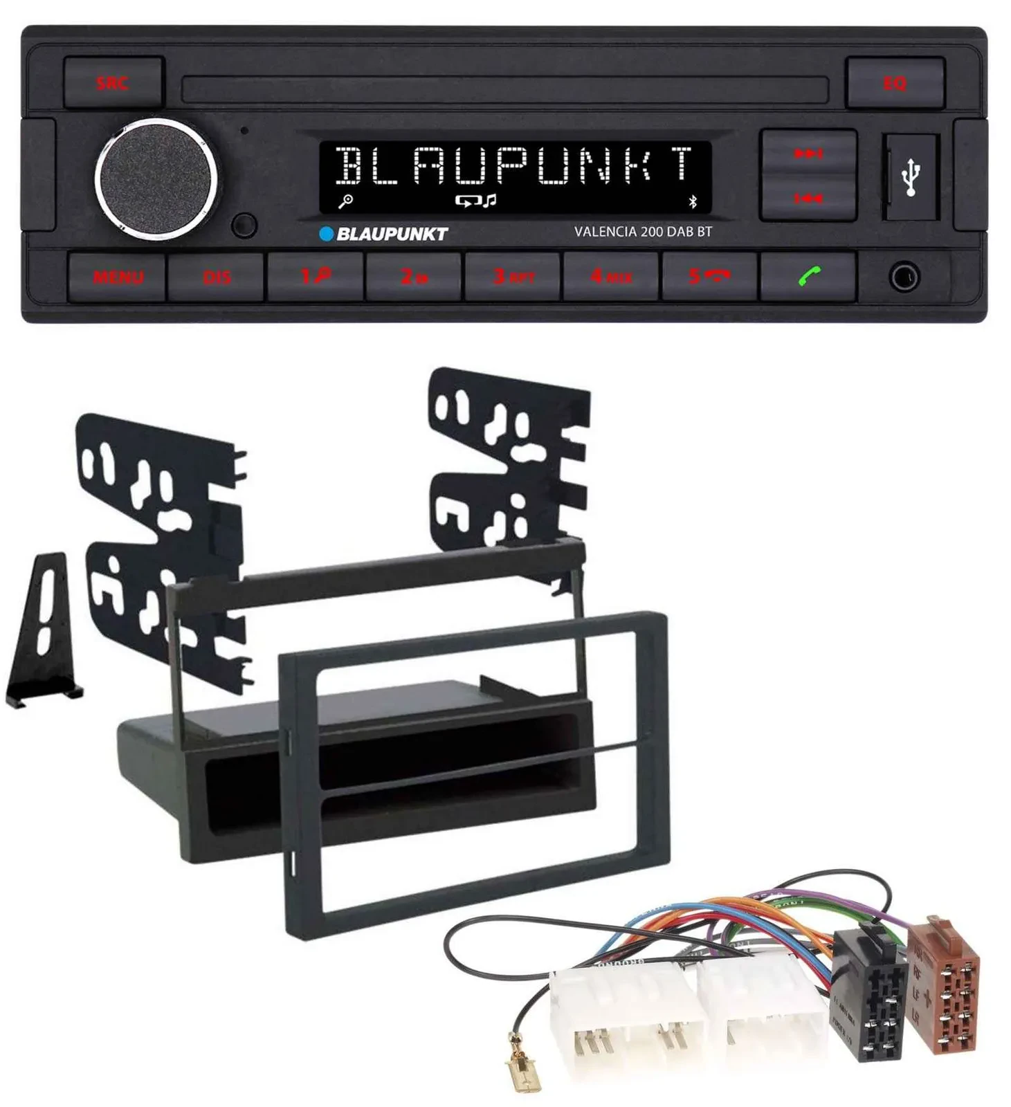 Blaupunkt DAB MP3 Bluetooth USB Autoradio für Mazda 626 (99-00) / MPV (96-99)
