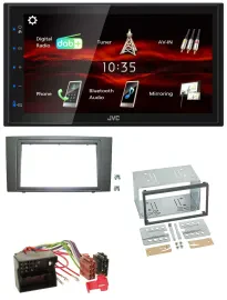 JVC USB Bluetooth MP3 DAB 2DIN Autoradio für Ford Mondeo (2003-2007)