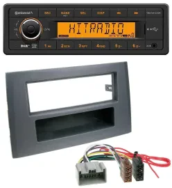 Continental 1DIN DAB MP3 AUX USB Autoradio für Volvo XC90 (14 Pin, 2002-2014)