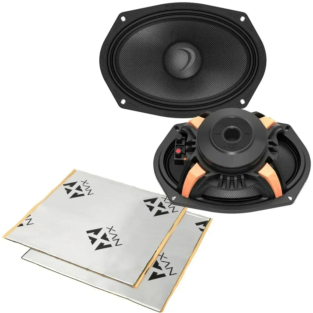 Diamond MS69NEO 700W 6x9" Coaxial Speakers w/ Sound Damping