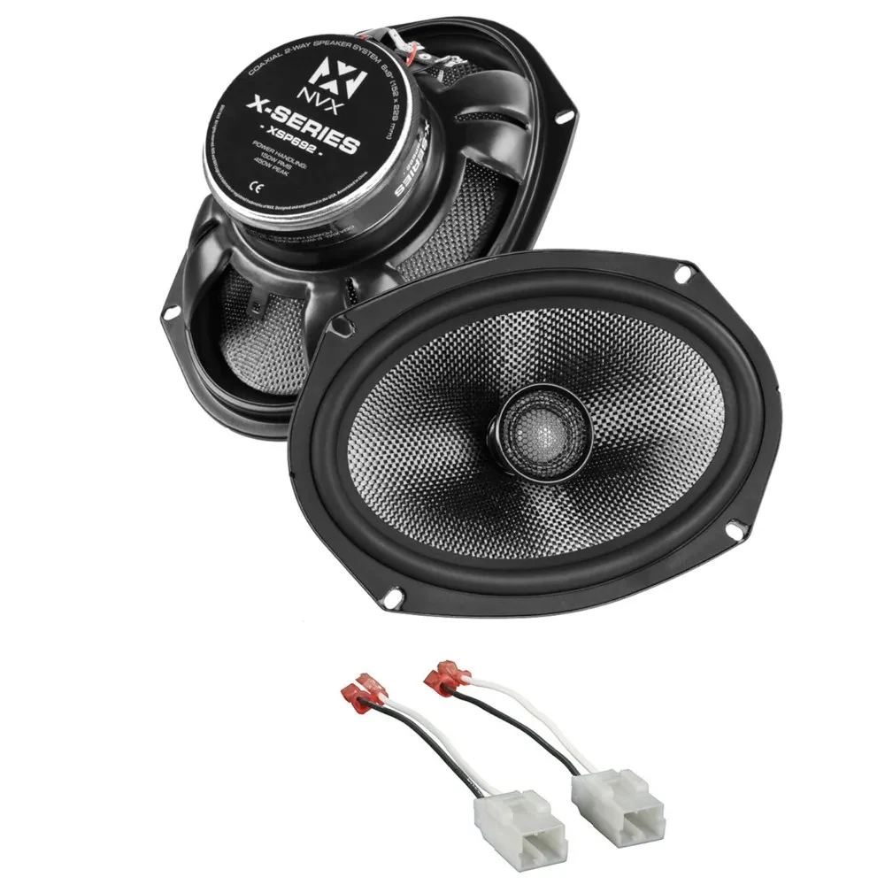 Пассивная акустическая система для Ram 1500 2019–2025 NVX X-Series Rear Speaker Upgrade (набор, задние)