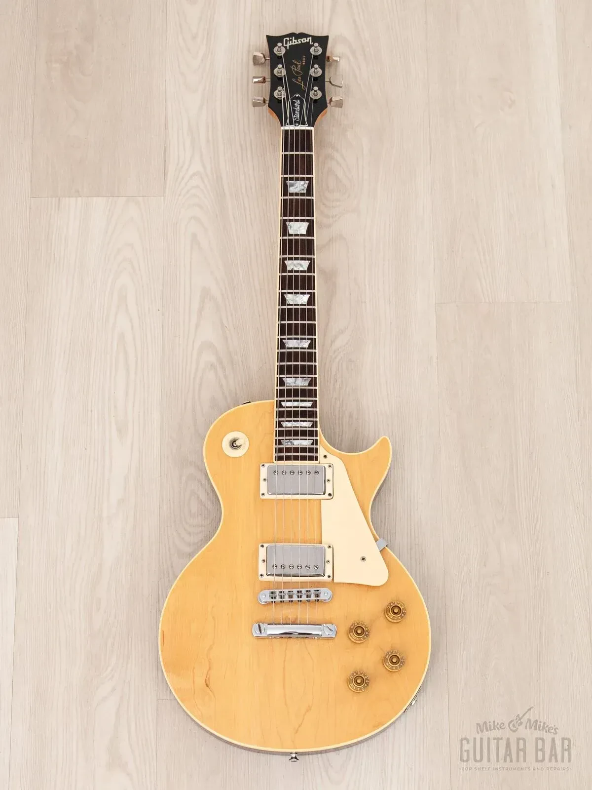 Электрогитара Gibson Les Paul Standard HH Natural w/case USA 1979