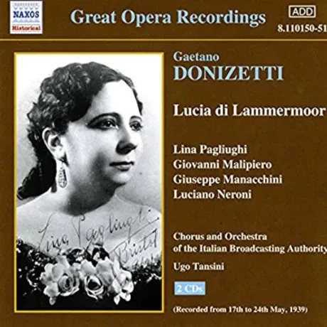 UGO TANSINI - Donizetti: Lucia Di Lammermoor (2CD)