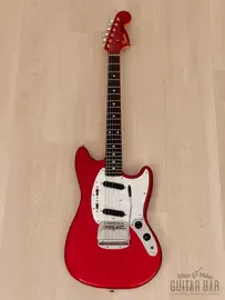 Электрогитара Fender Mustang '69 Vintage Reissue MG69/MH Candy Apple Red Japan 2014 w/gigbag
