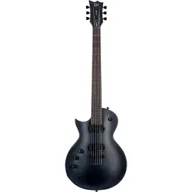 Электрогитара LTD EC-1000 Baritone Left-Handed Electric Guitar Charcoal Metallic Satin