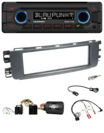 Blaupunkt Lenkrad MP3 CD Bluetooth USB Autoradio für Smart ForFour 04-06 W454 Au