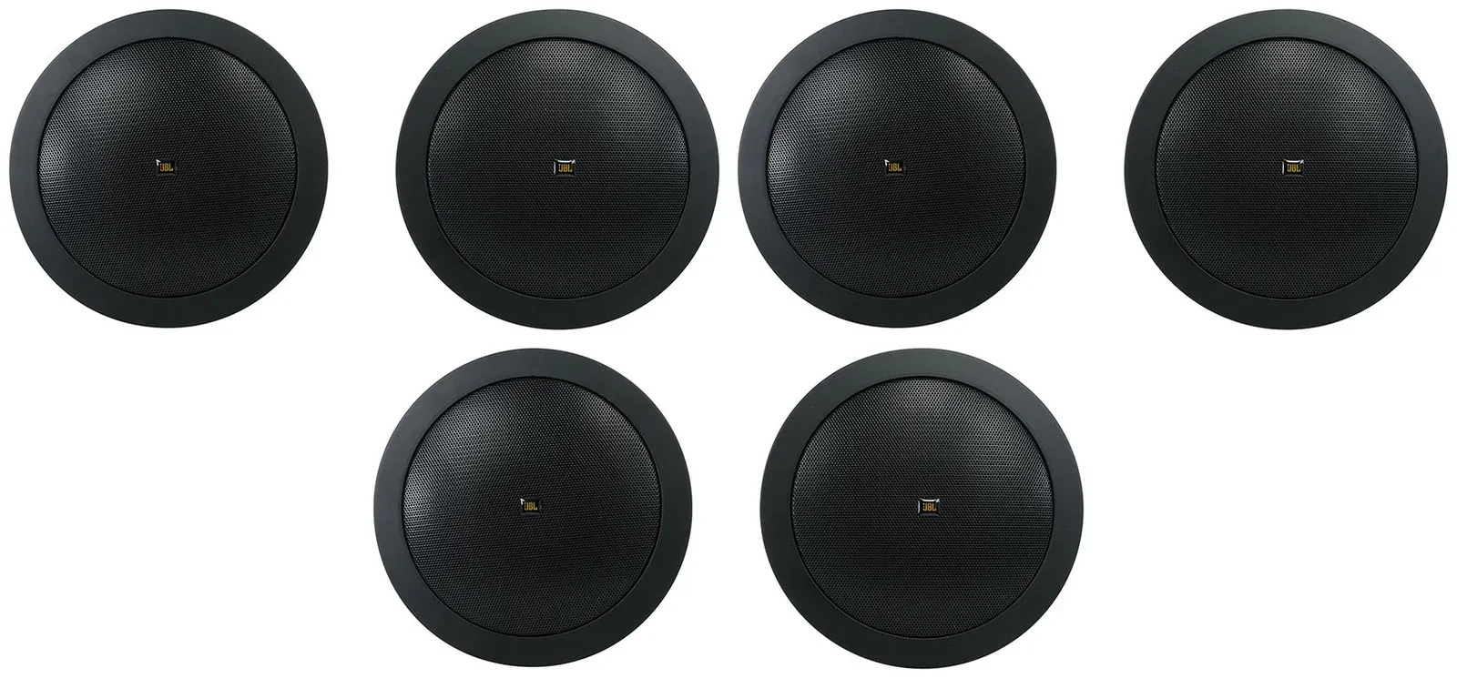 Потолочная акустика JBL Control 14C/T-BK 4" 25W 70V, черный (набор, 6 шт.)