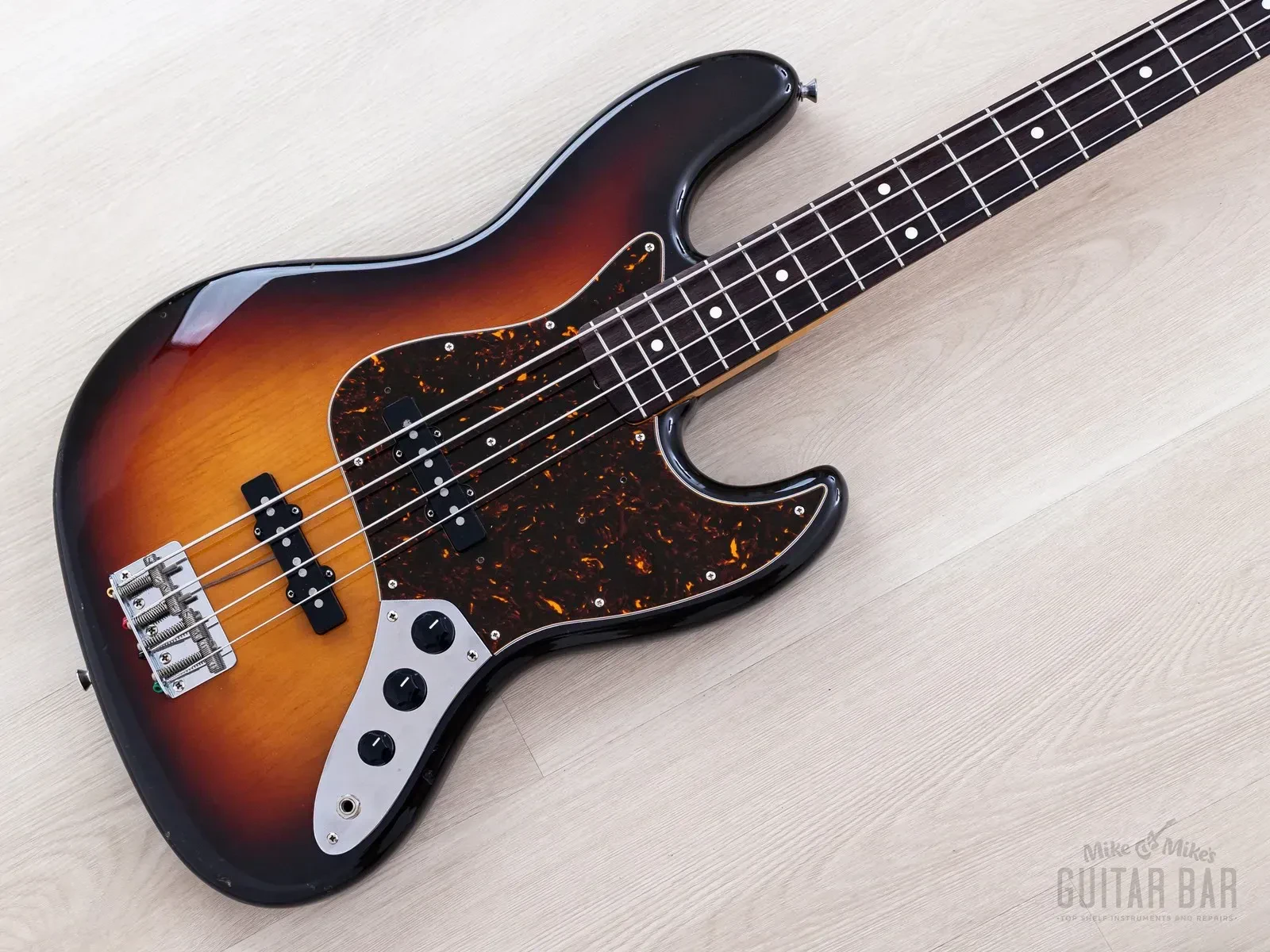 1989 Fender Jazz Bass ‘62 Vintage Reissue JB62-75 Sunburst, Japan MIJ