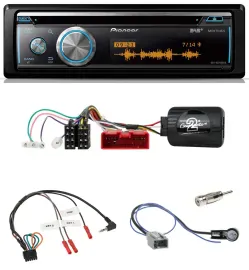 Pioneer Lenkrad DAB USB CD Bluetooth Autoradio für Mazda 2 Typ DY 2003-2007
